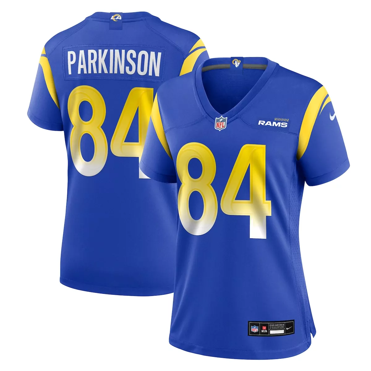 los angeles rams colby parkinson royal game jersey
