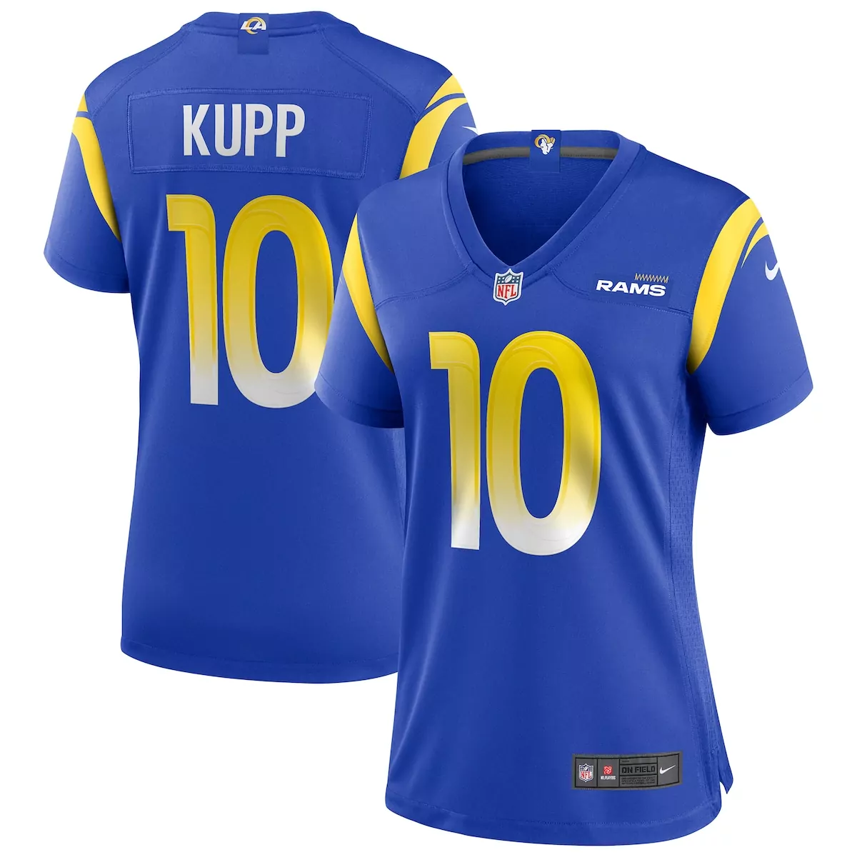 los angeles rams cooper kupp royal player jersey