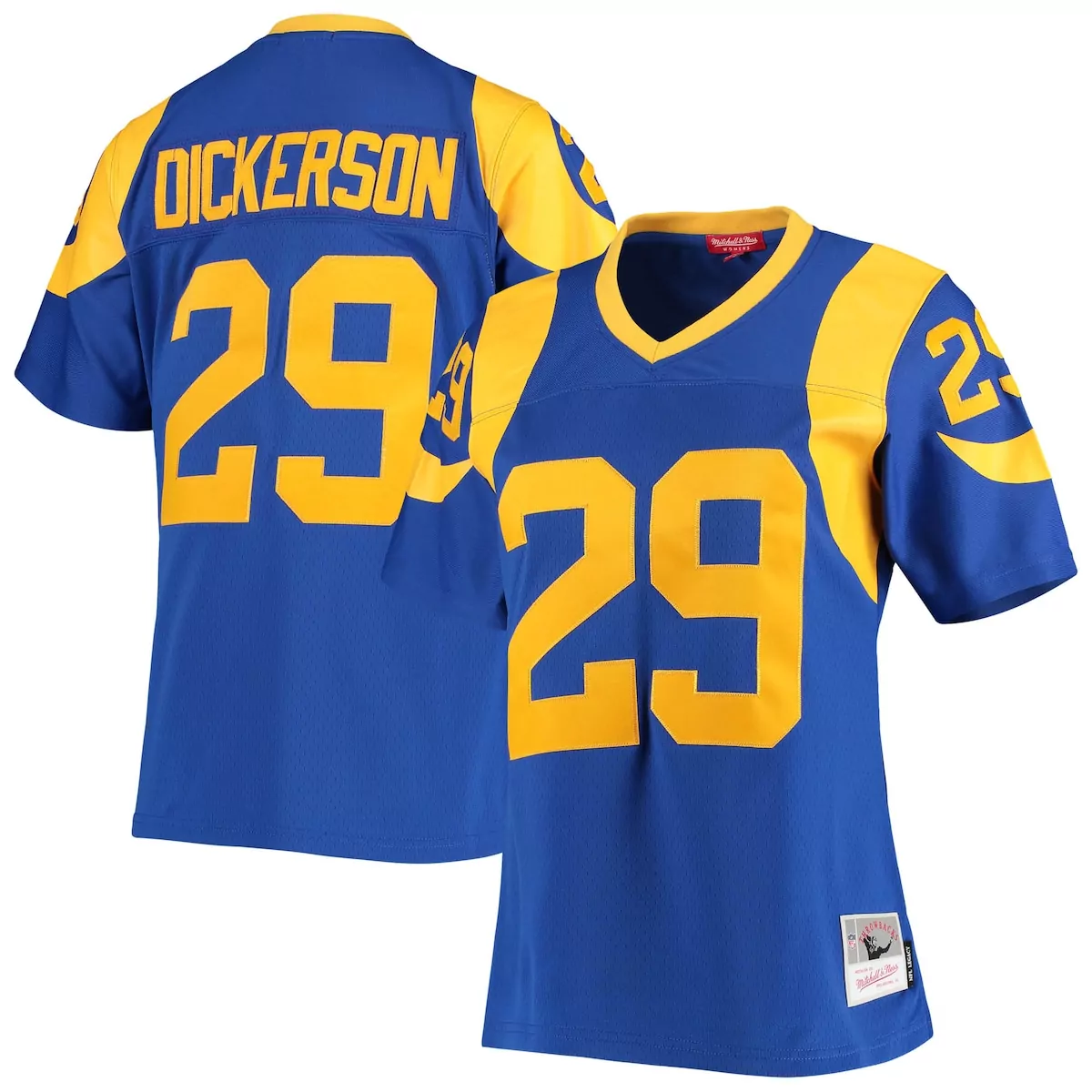 los angeles rams eric dickerson royal game retired player jersey nb5