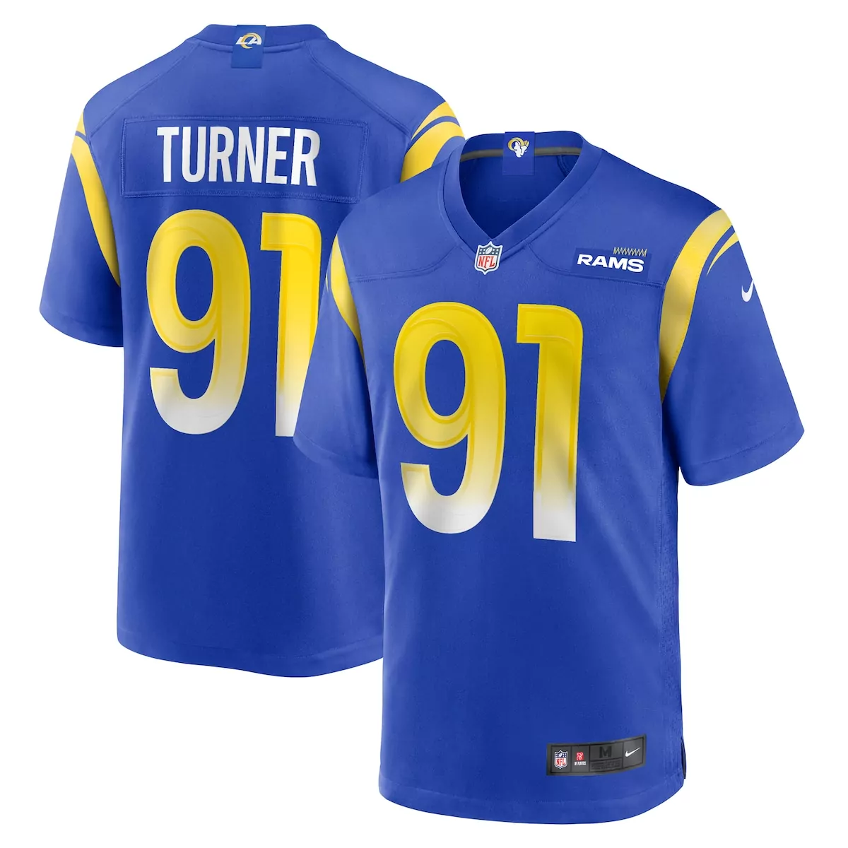 los angeles rams kevin dotson royal game jersey dbd