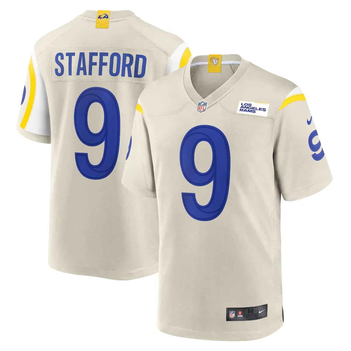 los angeles rams matthew stafford bone game jersey