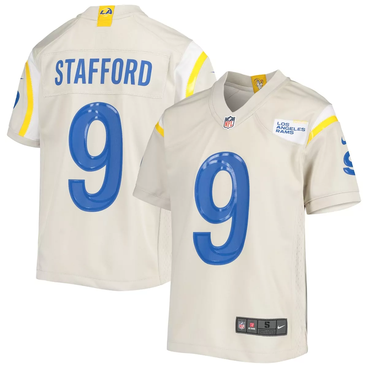 los angeles rams matthew stafford bone game jersey