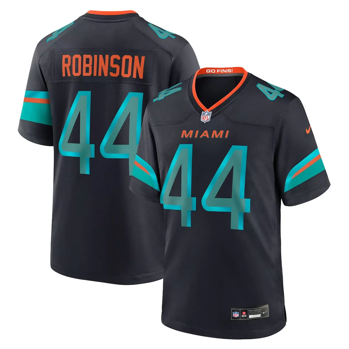 miami dolphins chop robinson aqua game jersey og5
