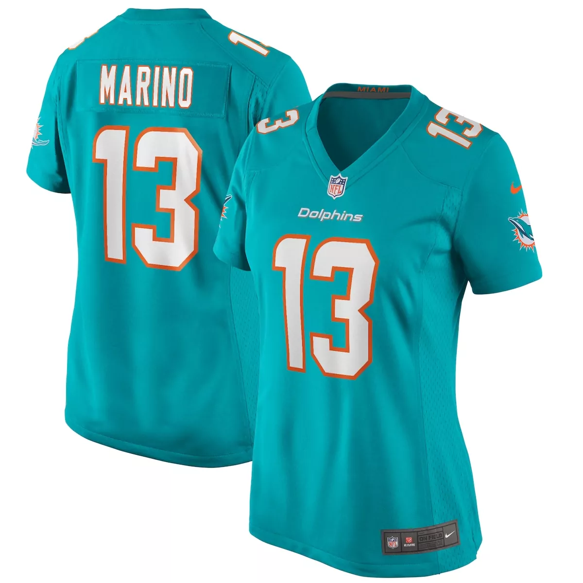 miami dolphins dan marino aqua game retired player jersey n1u