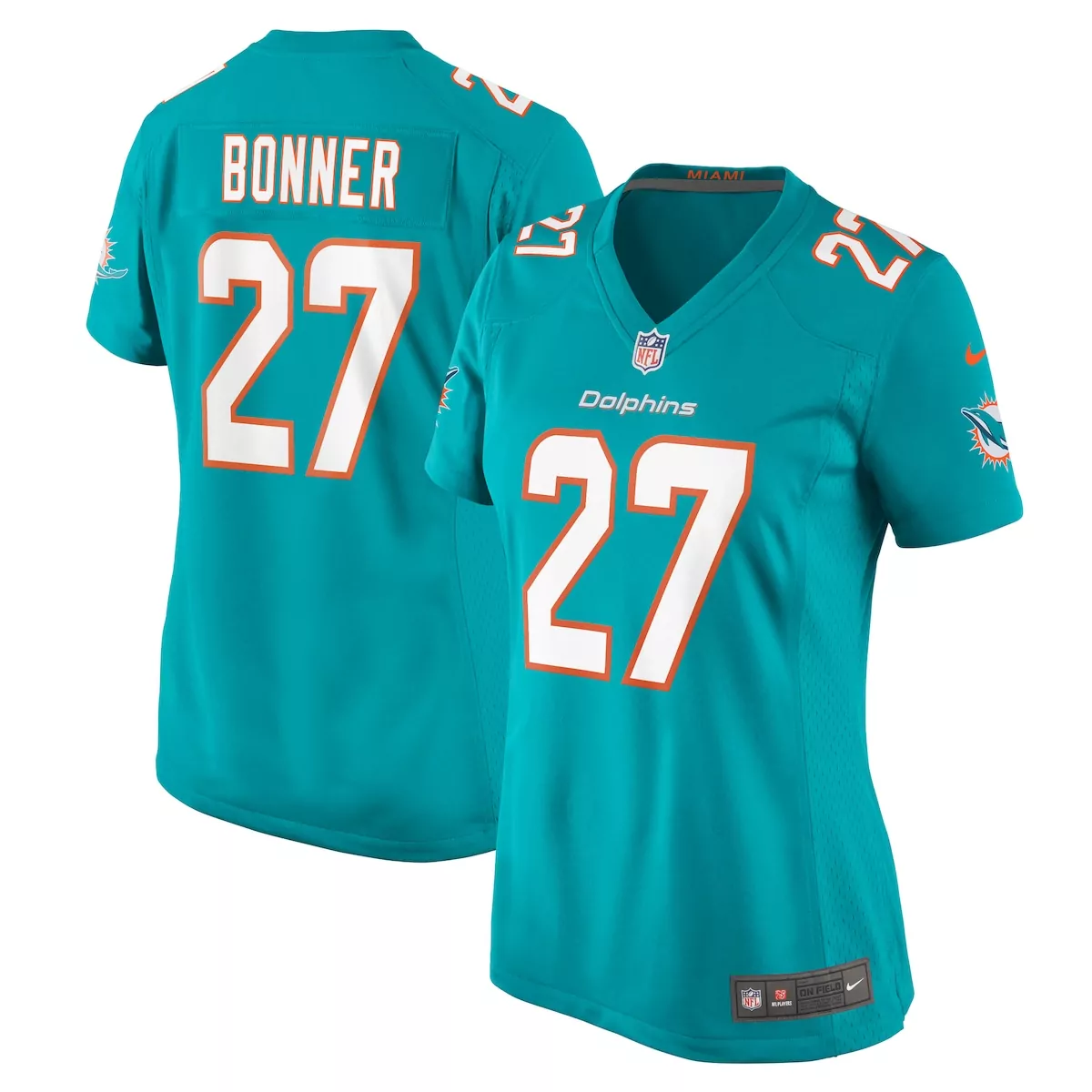 preschool miami dolphins de von achane aqua team game jersey bot