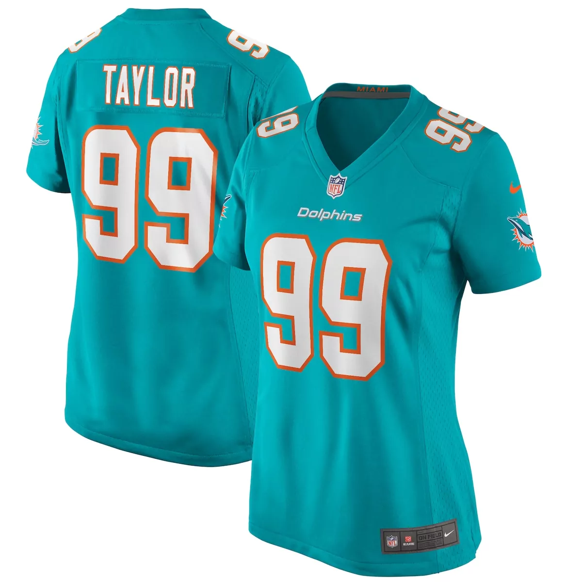 miami dolphins jaelan phillips white game jersey