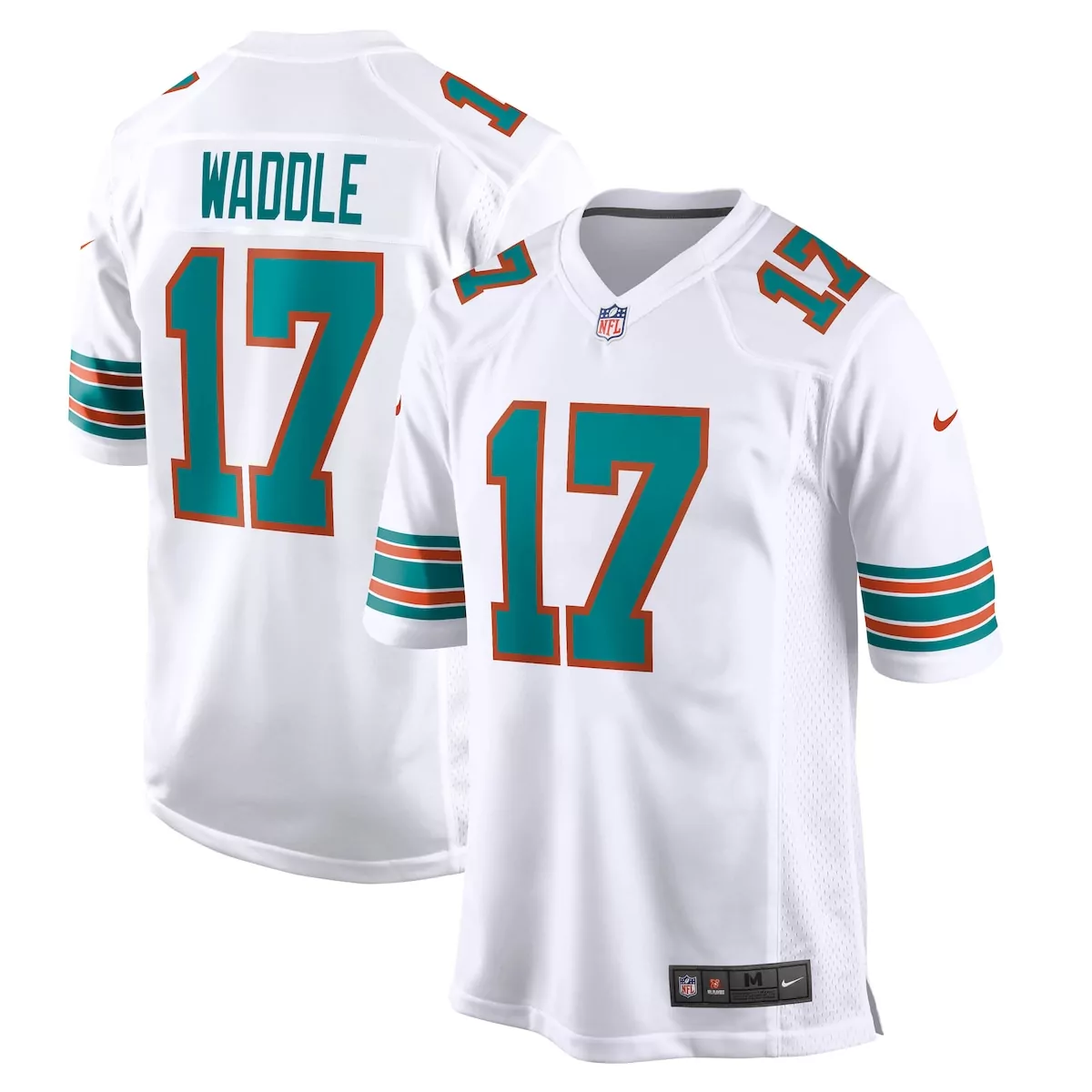 miami dolphins jaylen waddle pitch blue 2025 rivalries collection game jersey hup