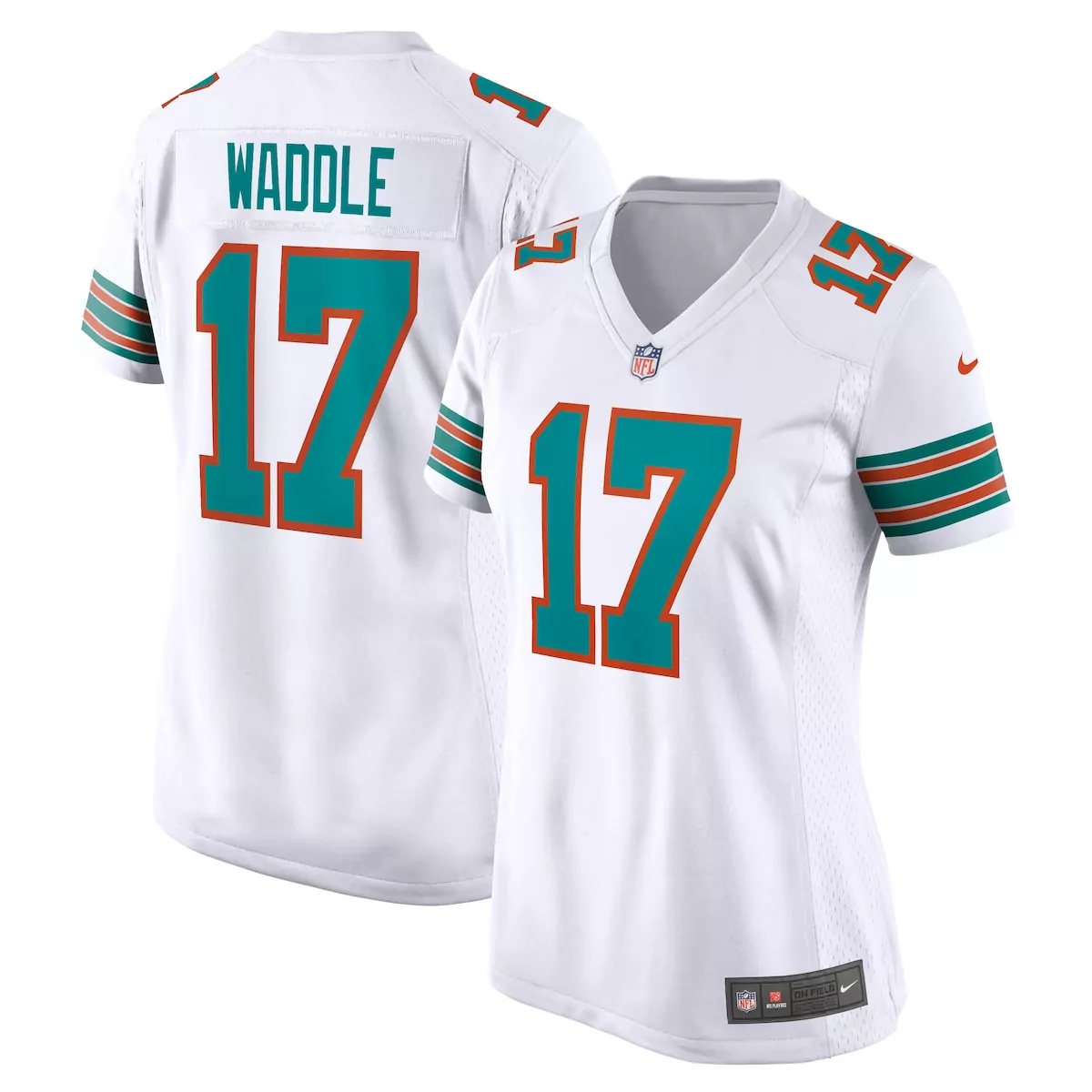 miami dolphins jaylen waddle pitch blue 2025 rivalries collection game jersey hup