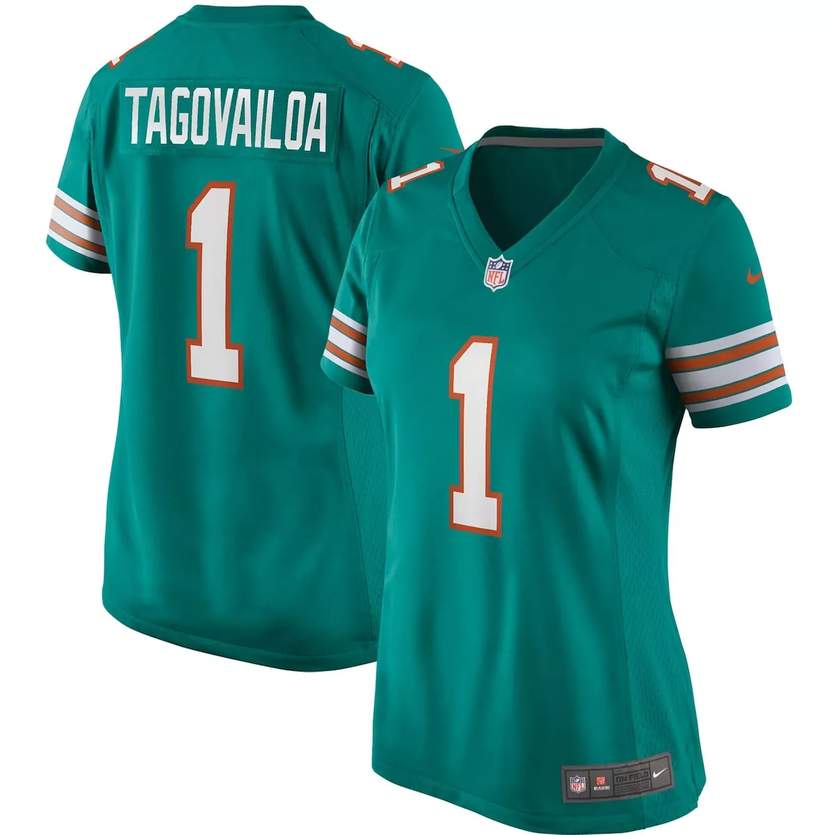 infant miami dolphins tua tagovailoa aqua team player game jersey