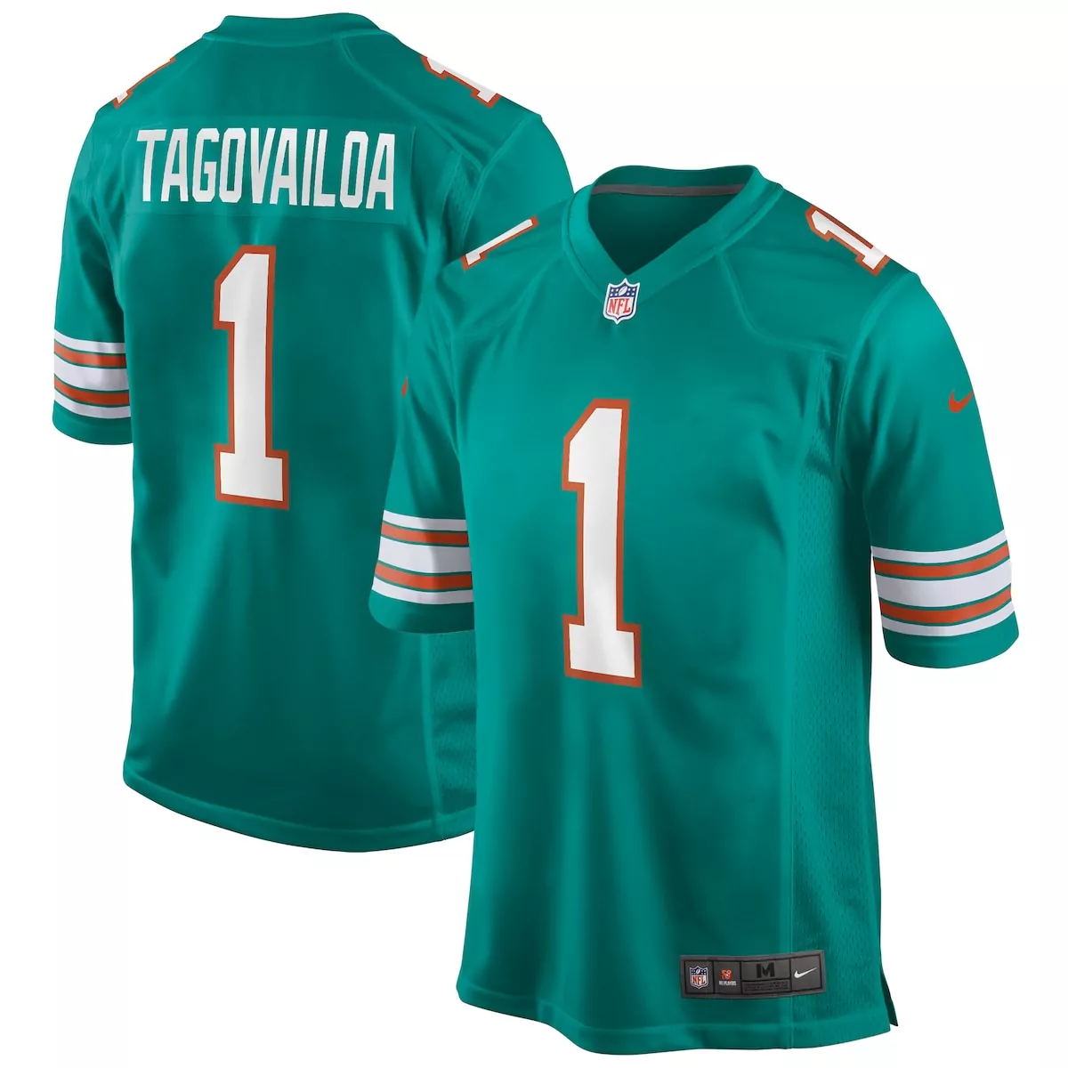 infant miami dolphins tua tagovailoa aqua team player game jersey