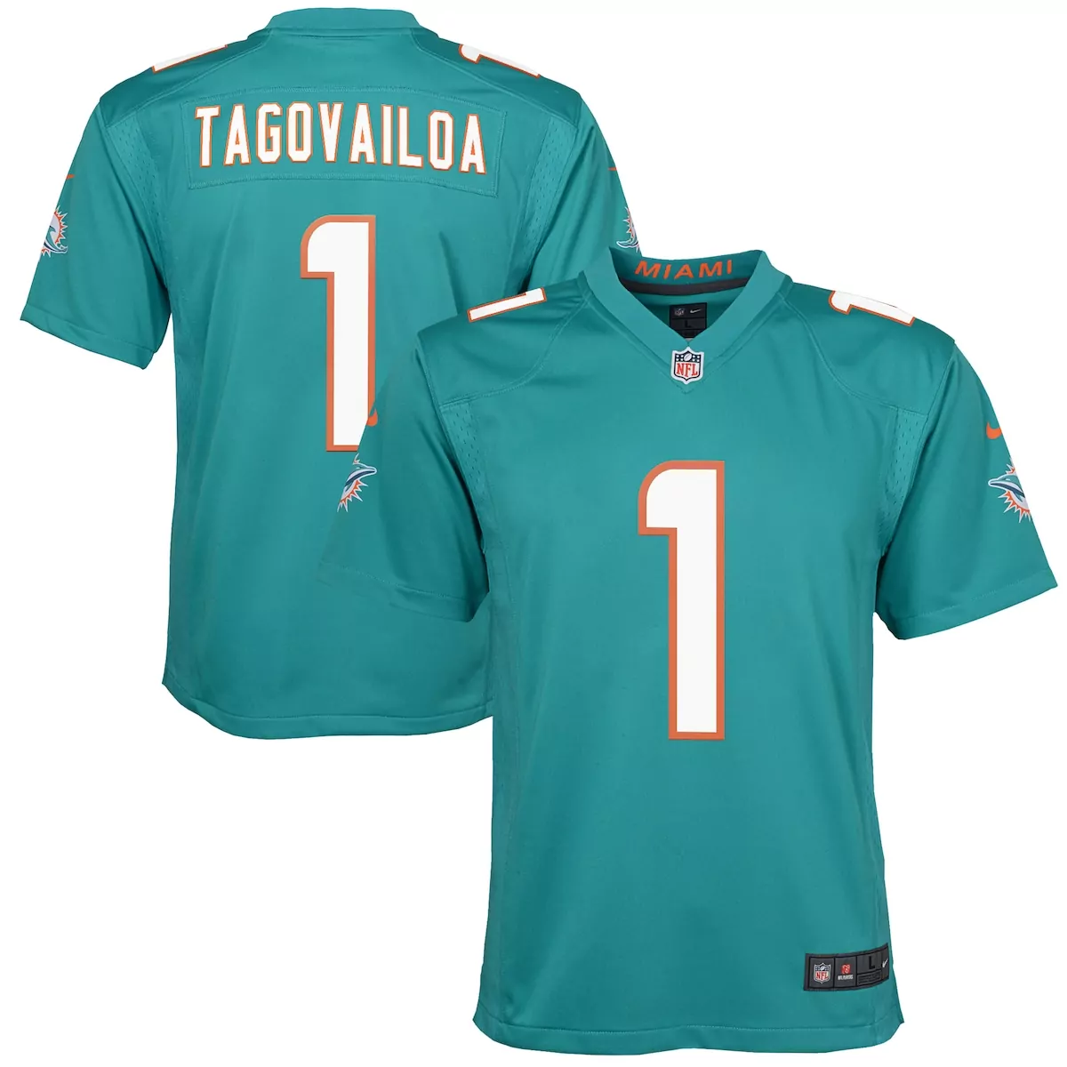 miami dolphins tua tagovailoa aqua alternate vapor limited jersey muv