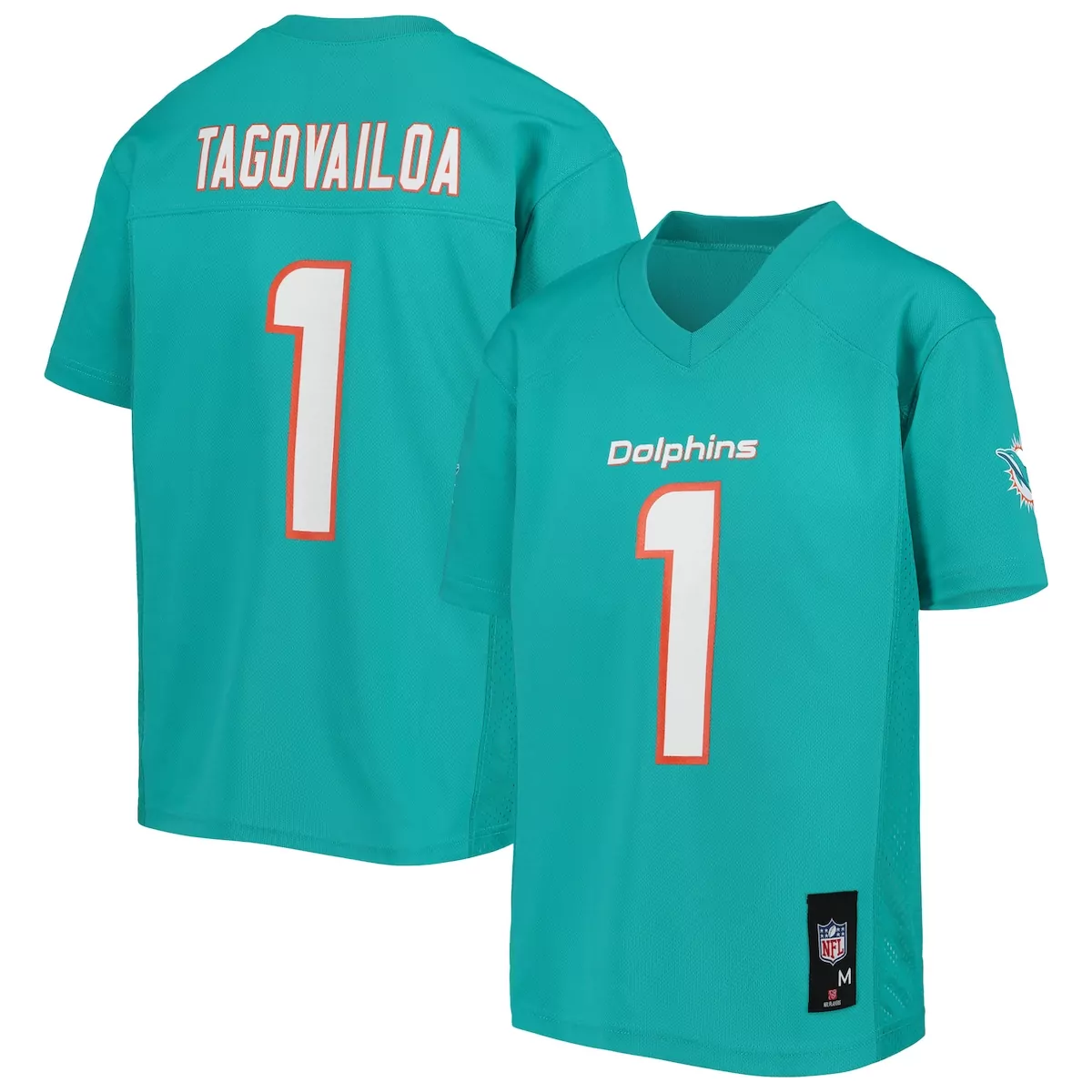 miami dolphins tua tagovailoa aqua game jersey pp