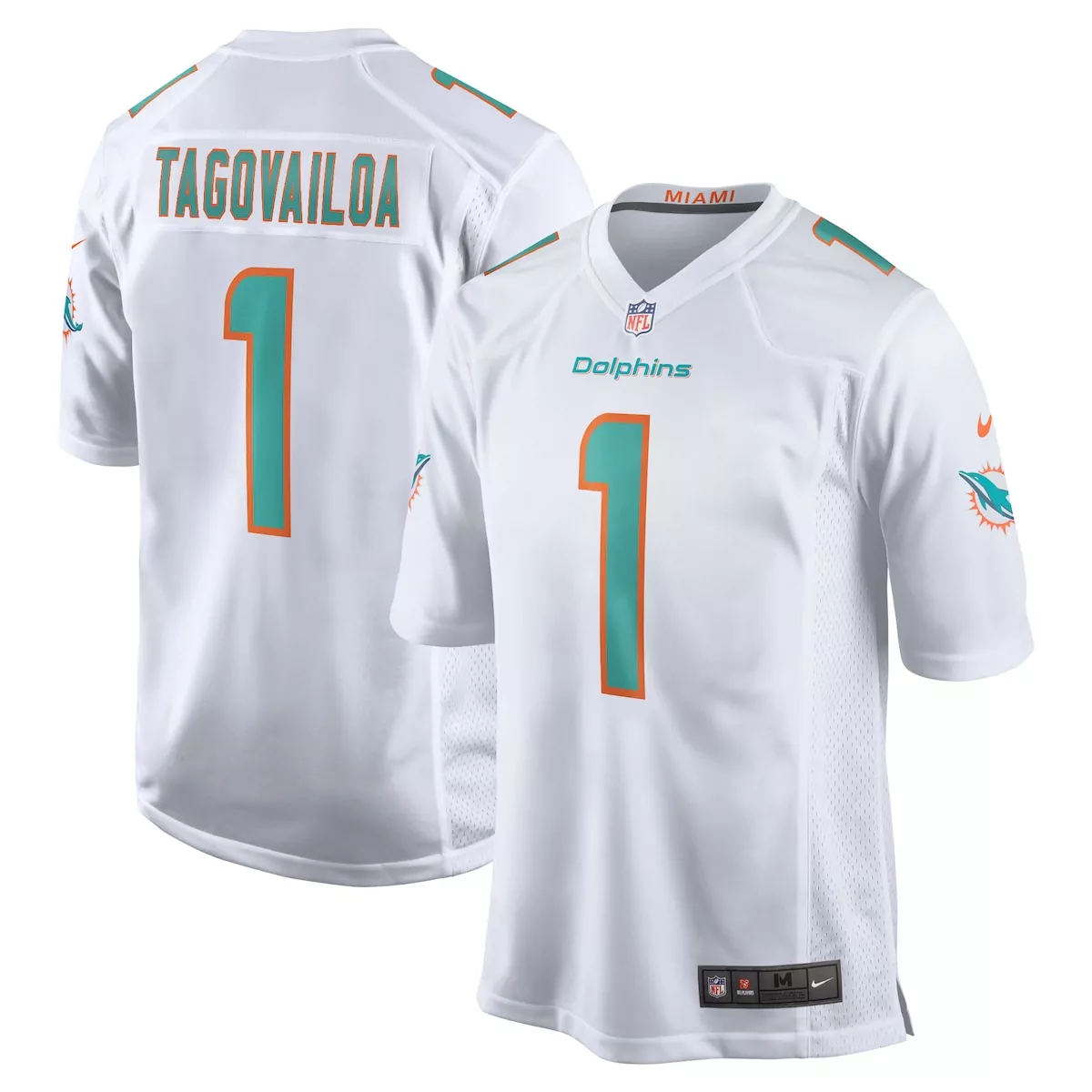 miami dolphins tua tagovailoa white 2nd alternate vapor limited jersey