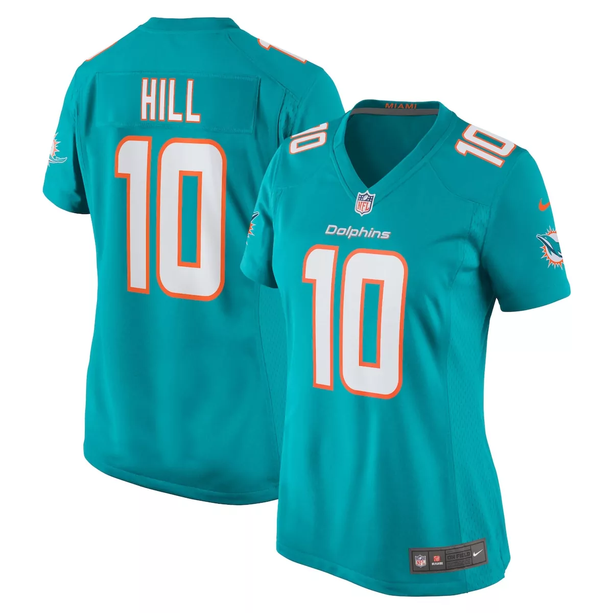 miami dolphins tyreek hill aqua player jersey