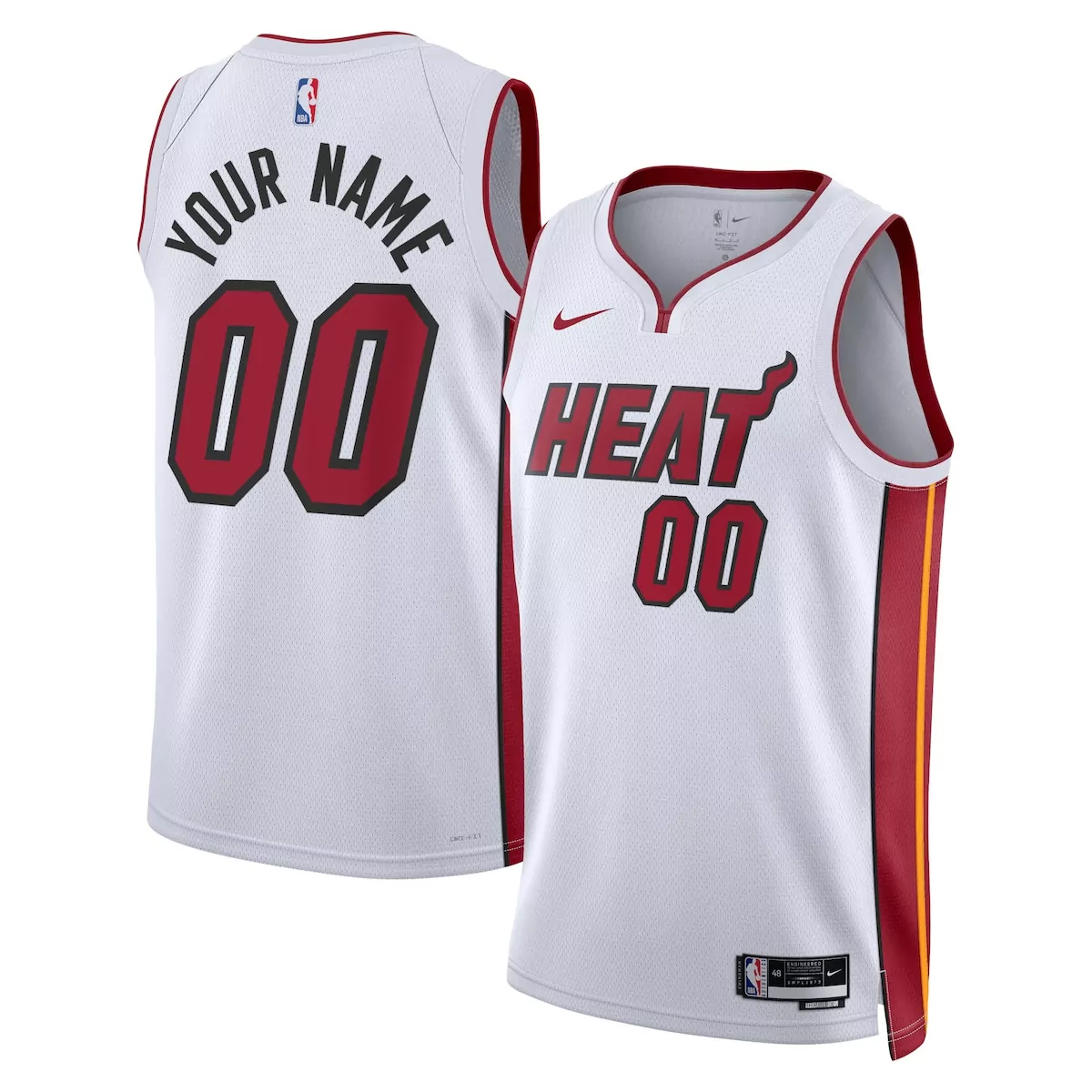 miami heat association jersey custom unisex