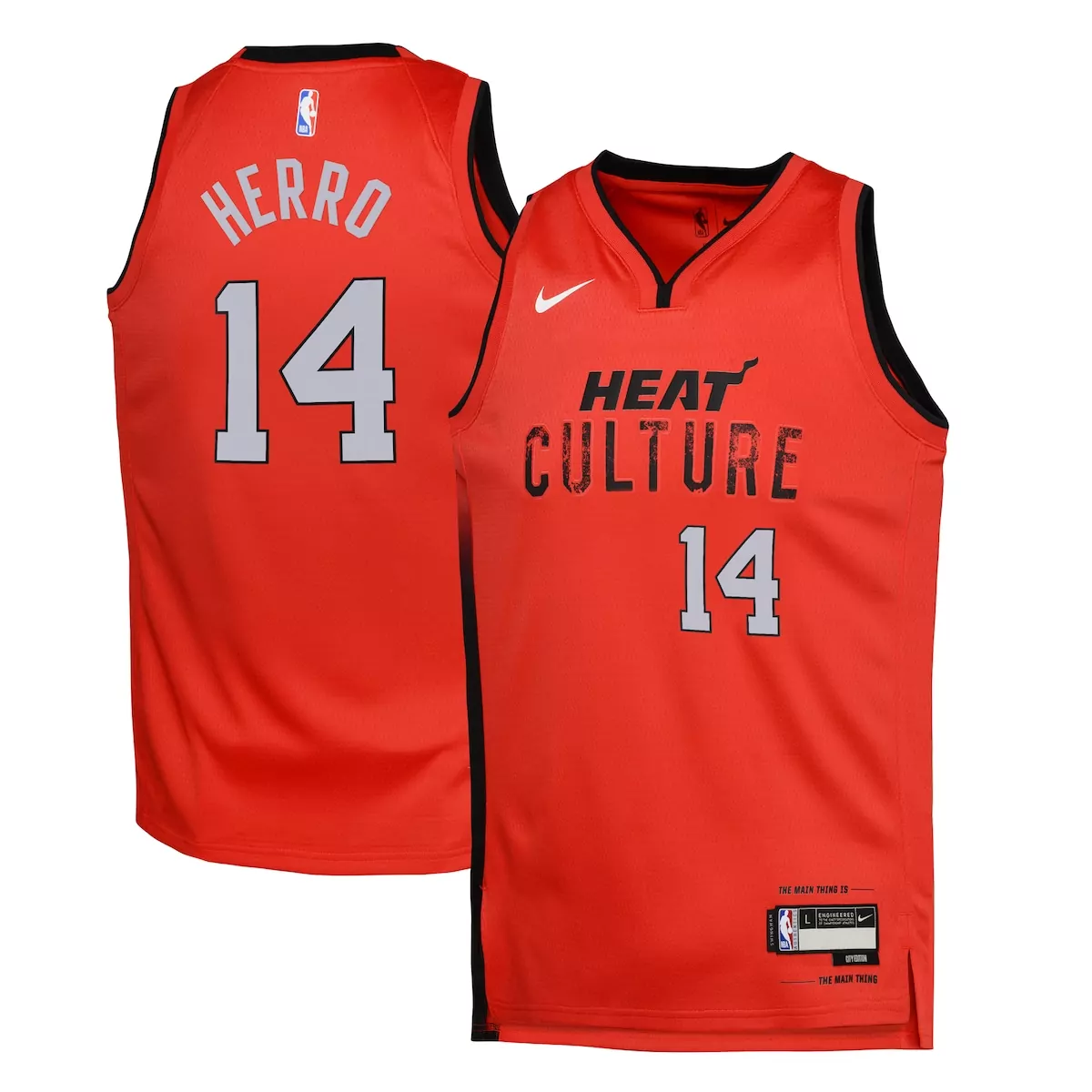 miami heat city edition jersey 2024 red tyler herro