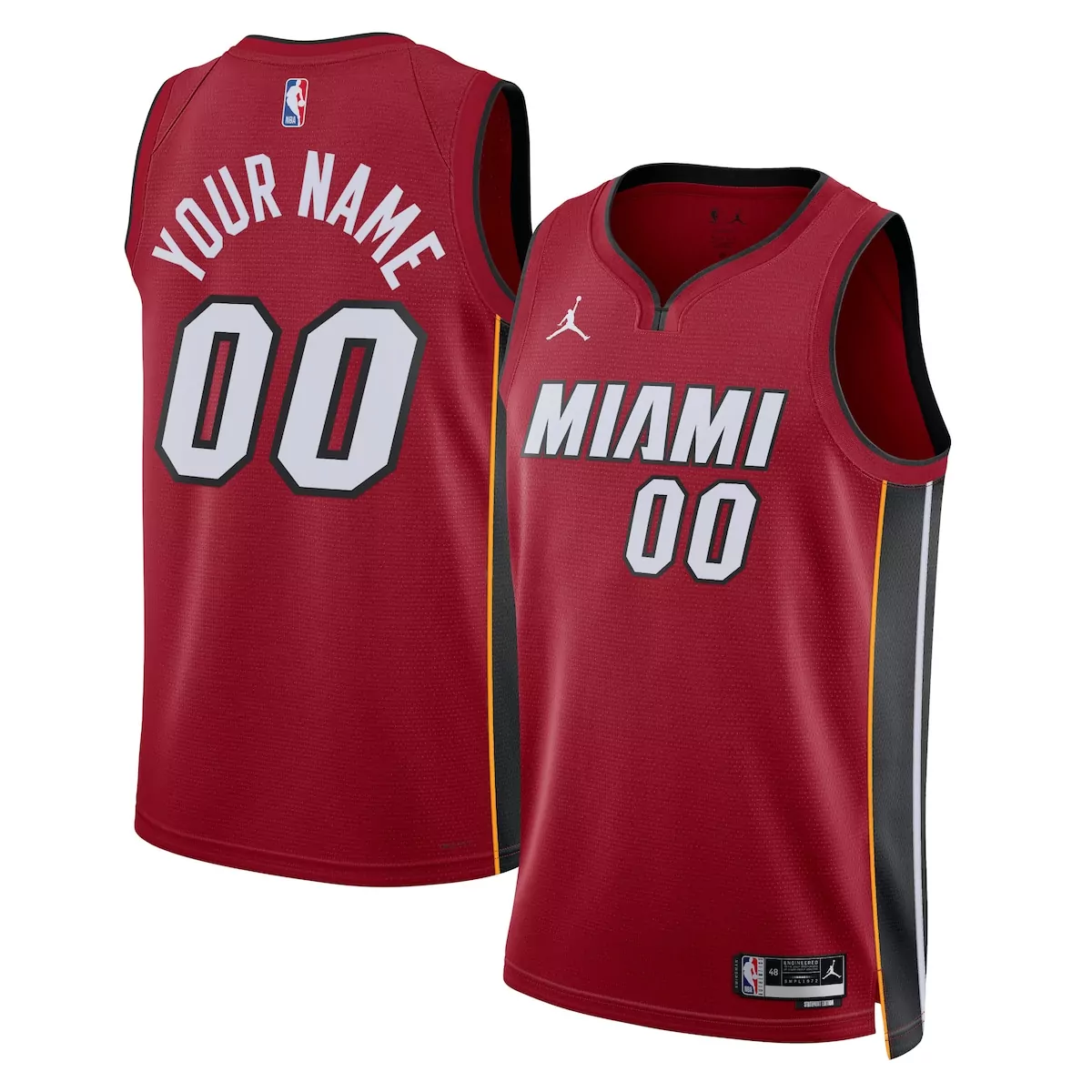 miami heat jordan statement jersey custom unisex