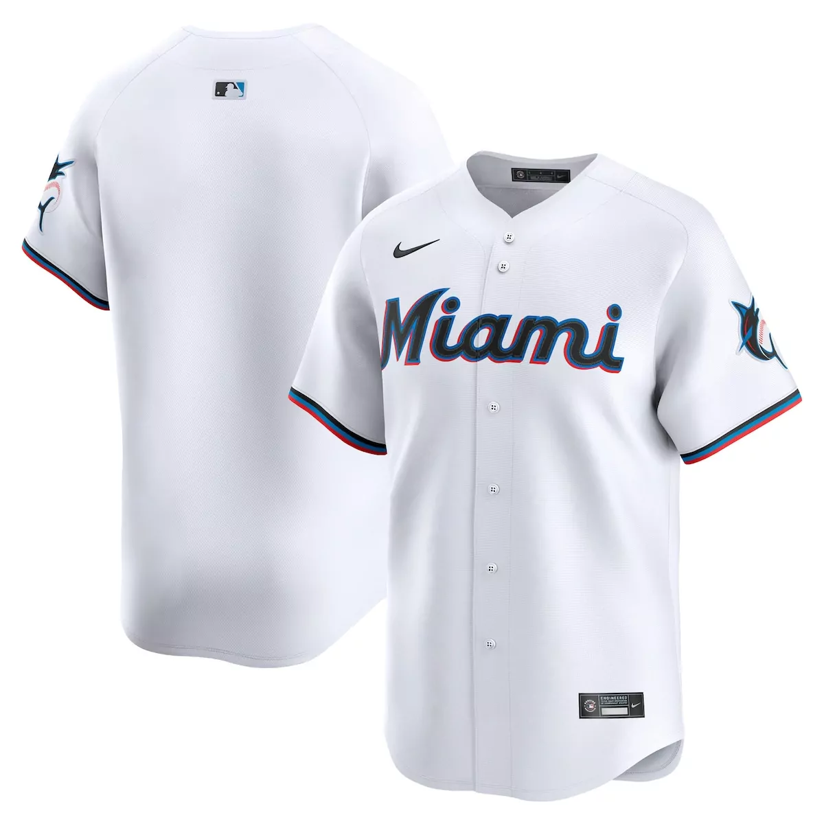 miami marlins white home 2025 jackie robinson day jersey