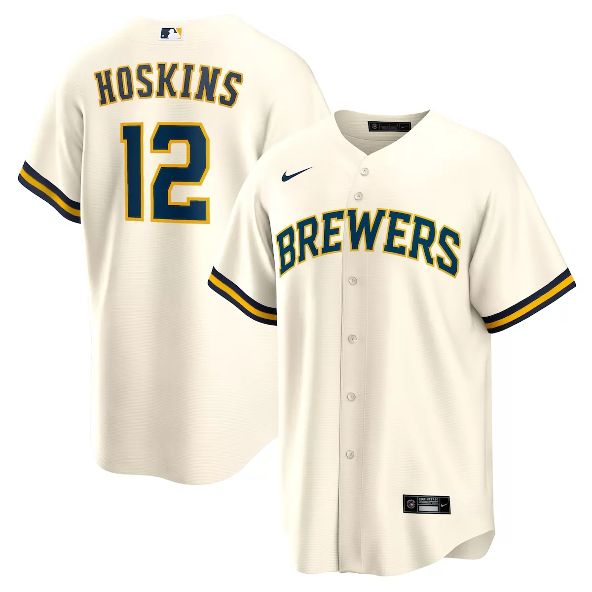 milwaukee brewers nestor cortes cream home jersey