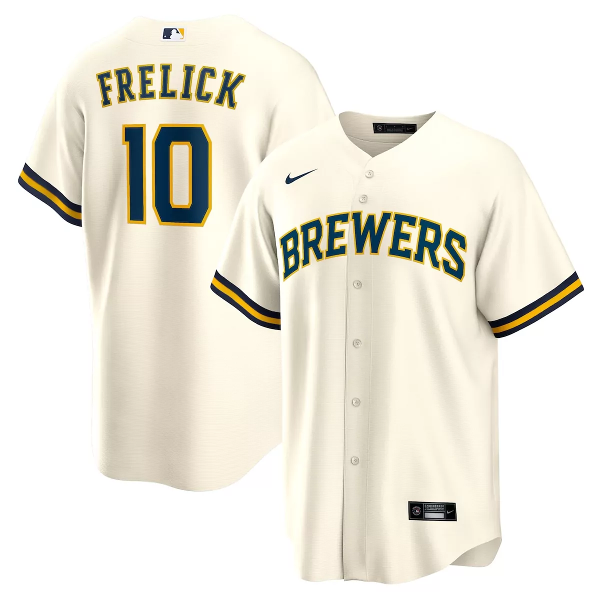 milwaukee brewers rhys hoskins white home jersey