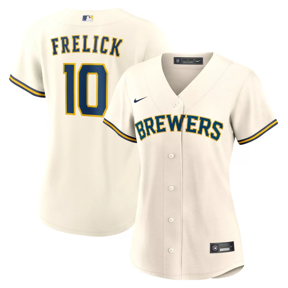 milwaukee brewers rhys hoskins white home jersey