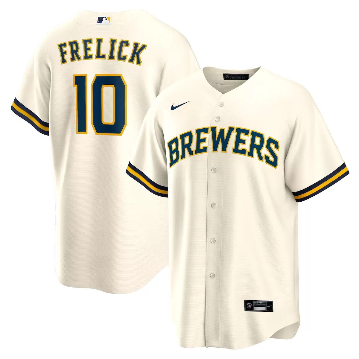 milwaukee brewers rhys hoskins white home jersey