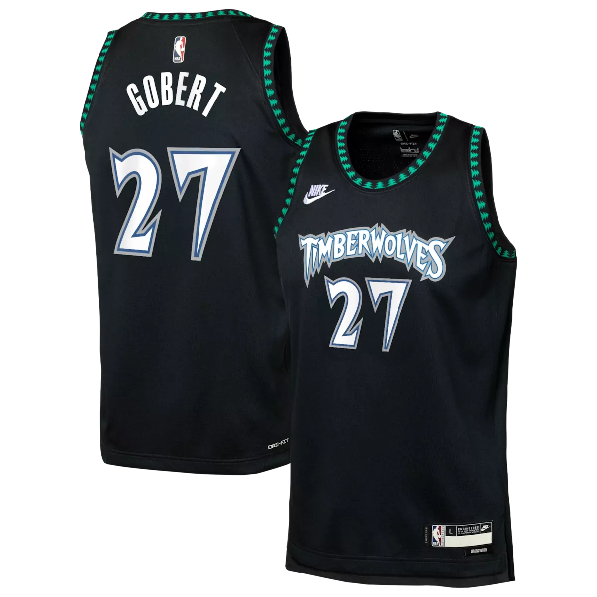minnesota timberwolves classic edition jersey black naz reid