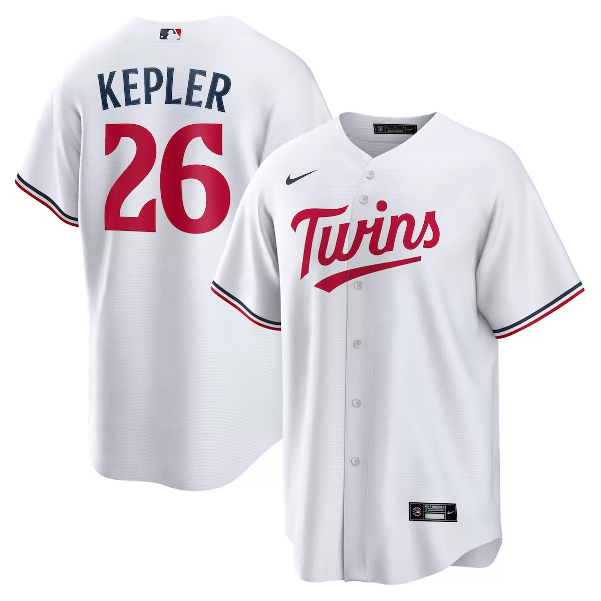 minnesota twins jose miranda white home jersey