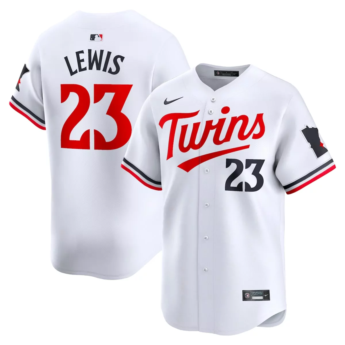 minnesota twins royce lewis navy alternate 2 jersey