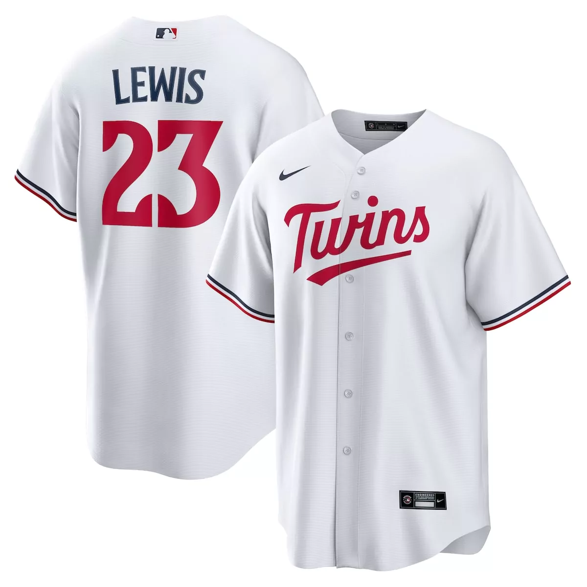 minnesota twins royce lewis navy alternate 2 jersey
