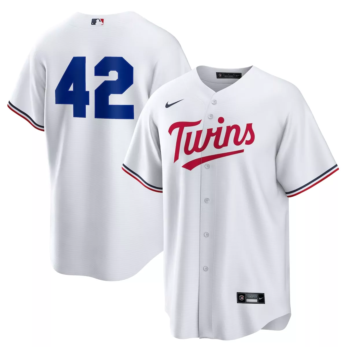minnesota twins white 1 mom home jersey