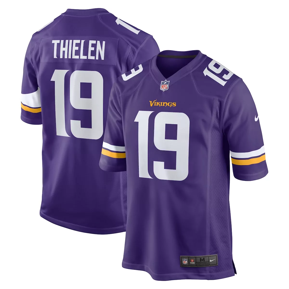 minnesota vikings adam thielen purple game jersey 4cr