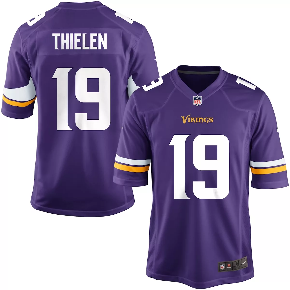 minnesota vikings adam thielen purple game jersey 4cr
