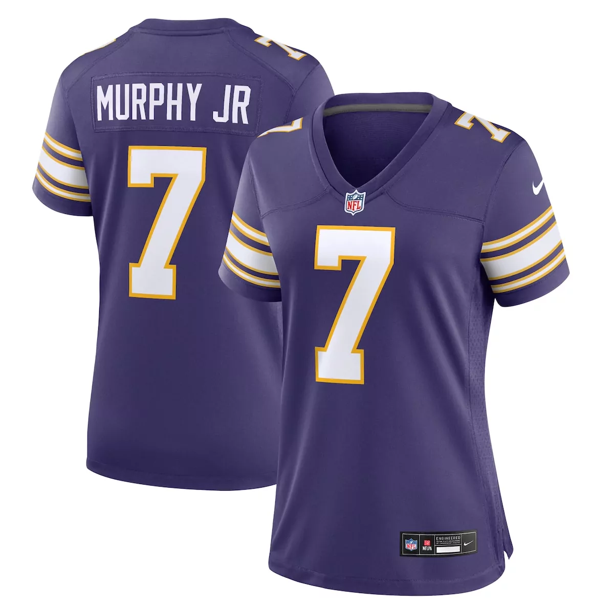 Byron Murphy Jr. Minnesota Vikings Nike Women's Alternate Game Jersey | Purple | Stylish Fan Gear for Women & Youth