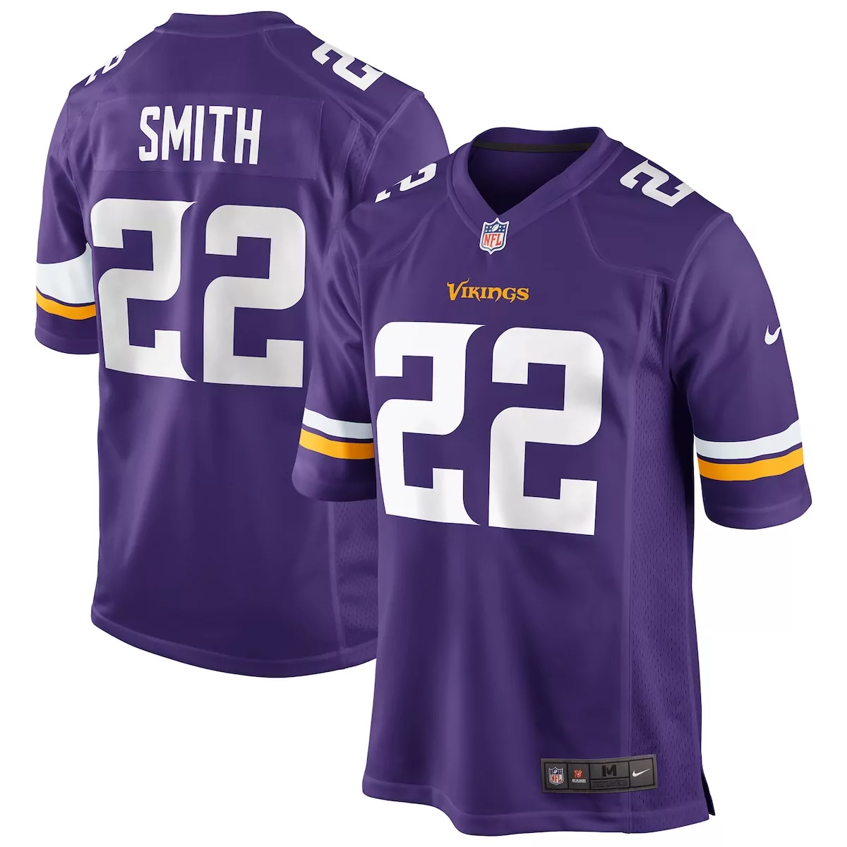 minnesota vikings harrison smith purple game jersey deh