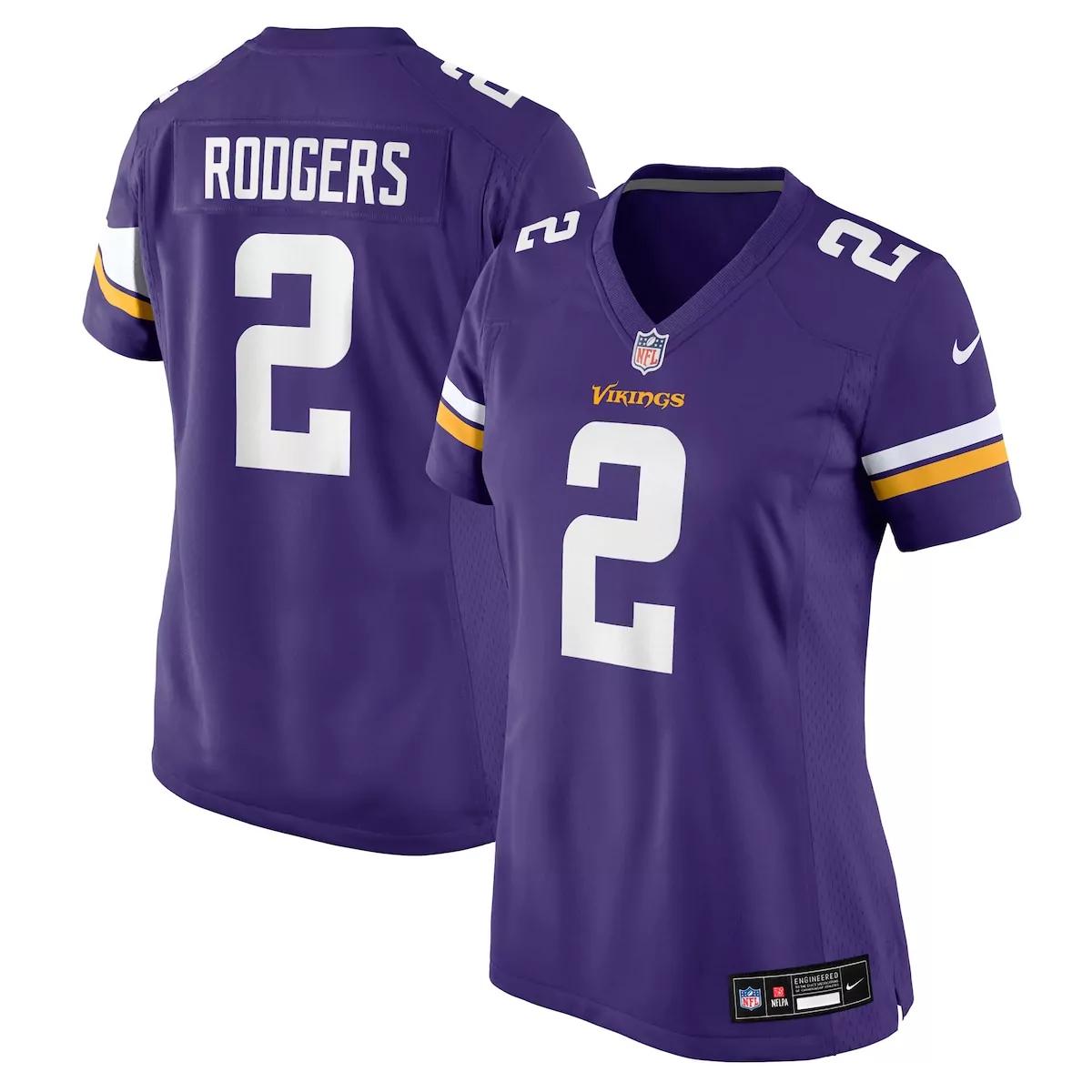 minnesota vikings isaiah rodgers purple team game jersey mf3