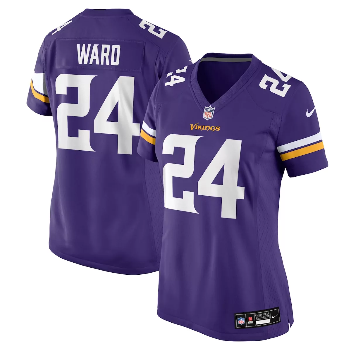 minnesota vikings jay ward purple team game jersey 137