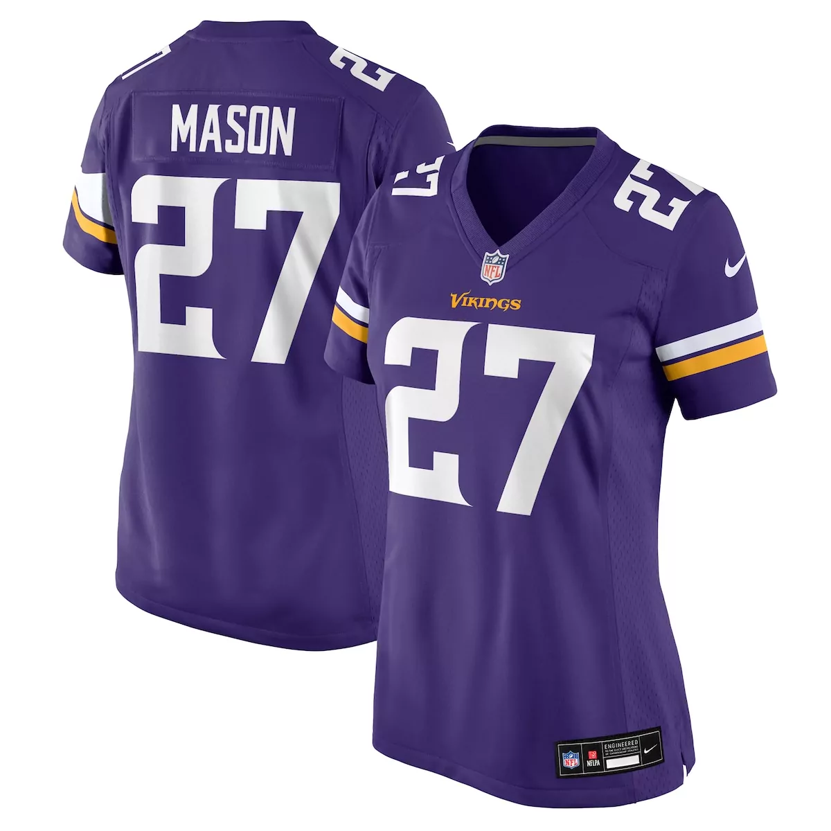 minnesota vikings jordan addison white game jersey