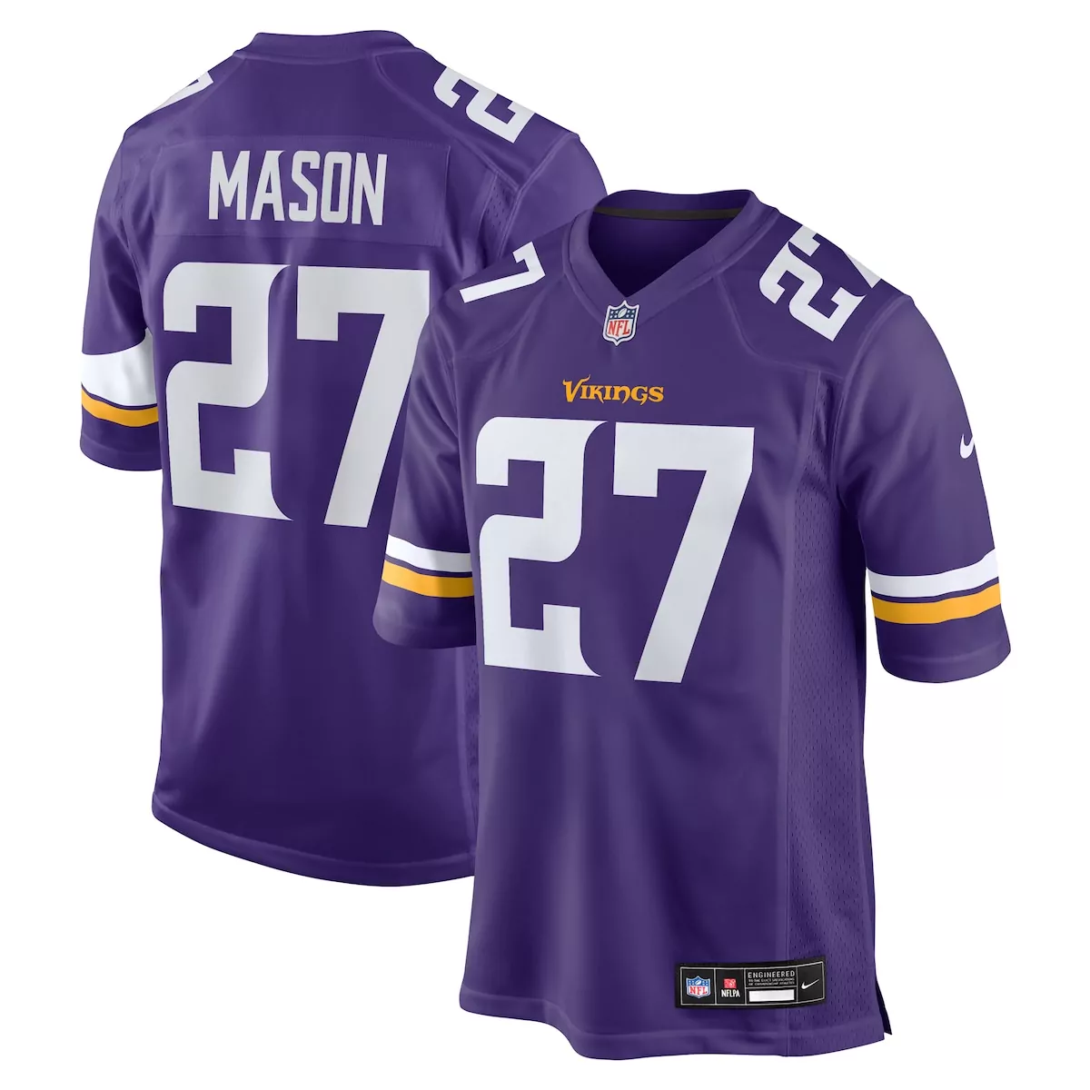 minnesota vikings jordan addison white game jersey