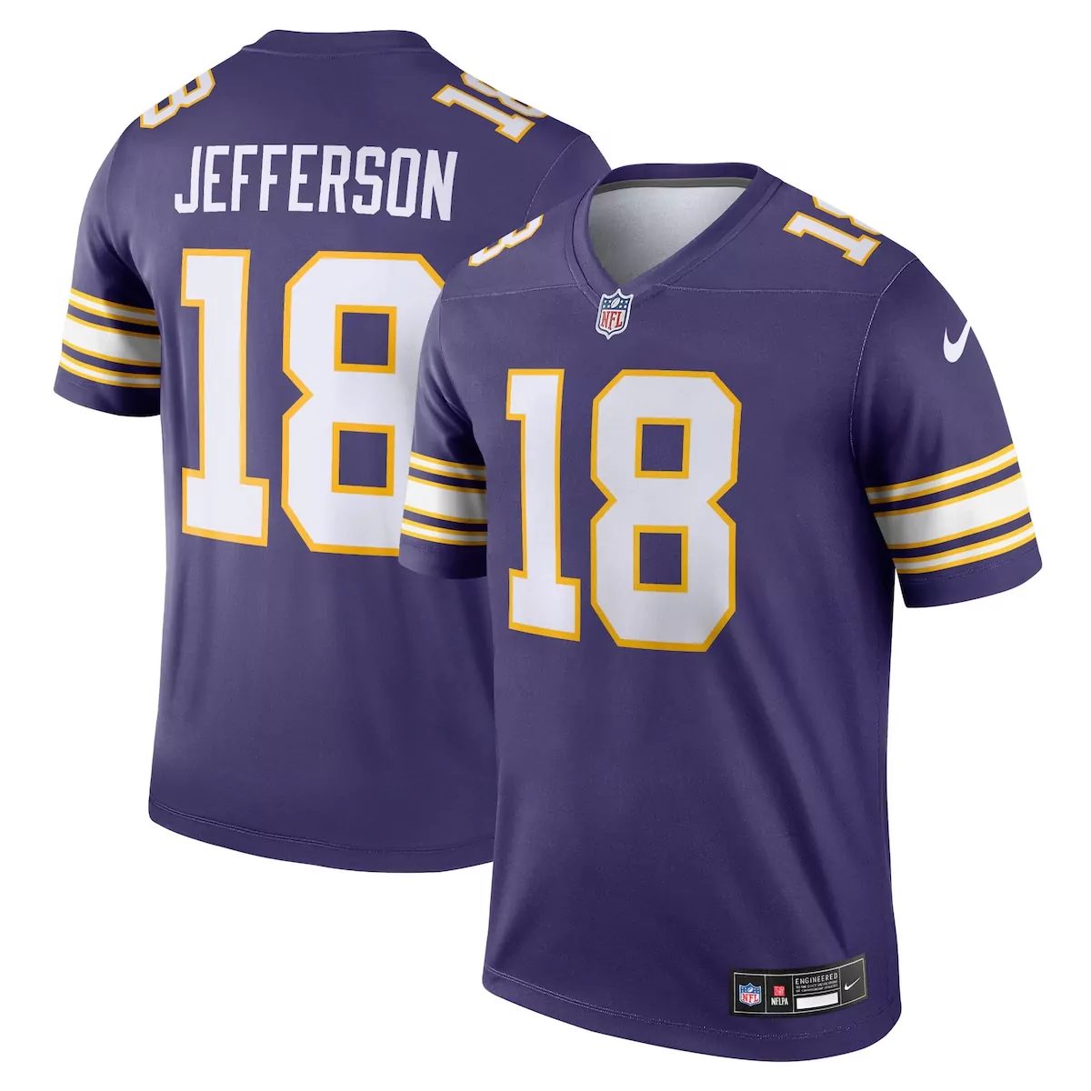 minnesota vikings justin jefferson purple game jersey rk7