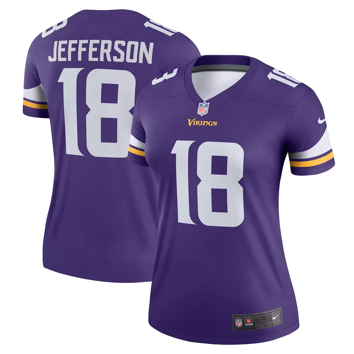 minnesota vikings justin jefferson purple game jersey rk7