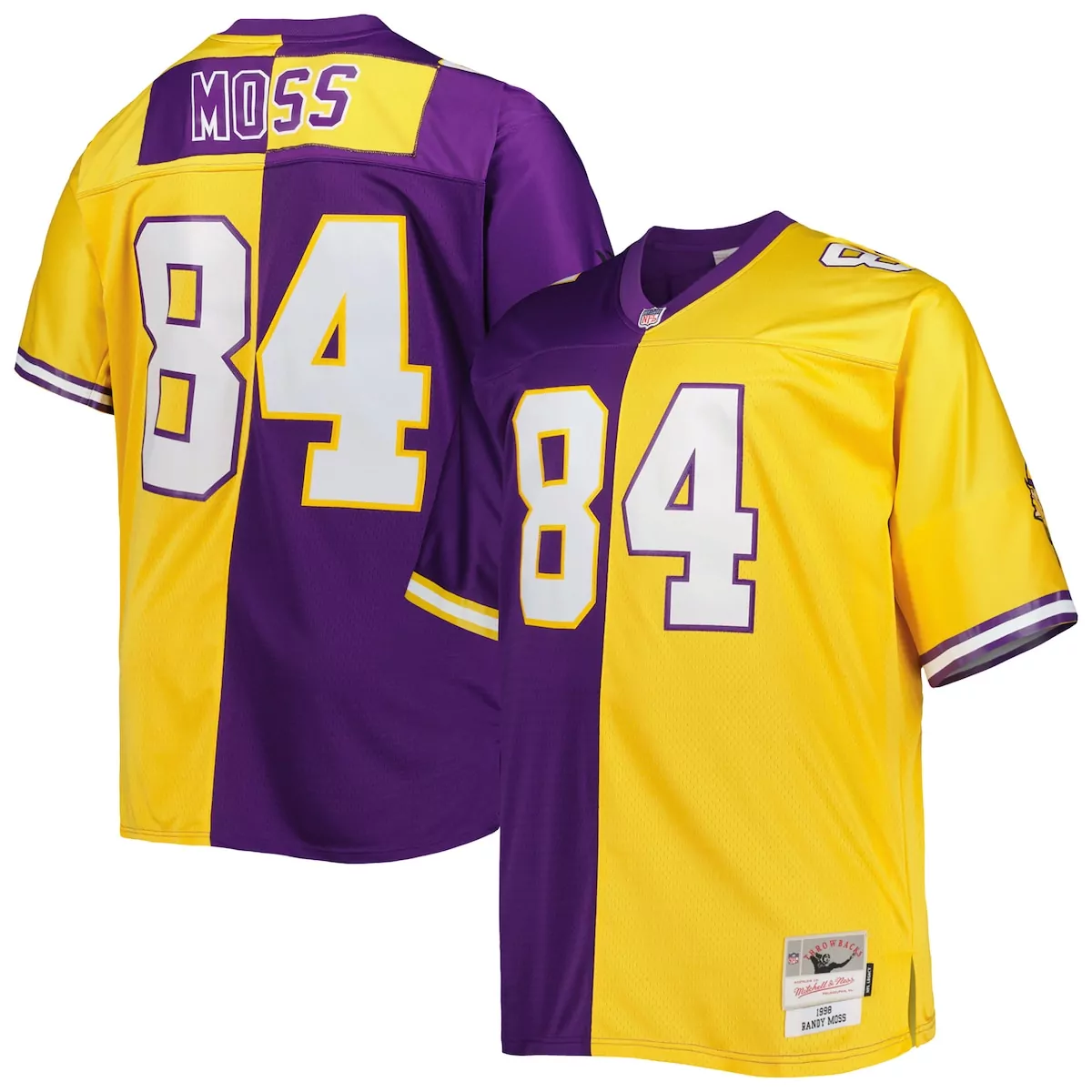 minnesota vikings randy moss purple game retired player jersey