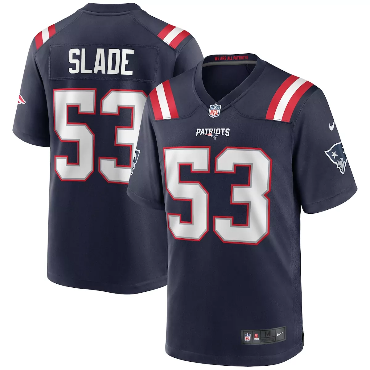 new england patriots chris slade navy game retired player jersey ry1