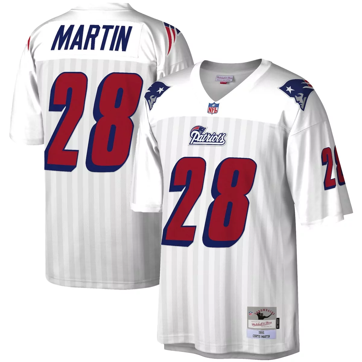 new england patriots curtis martin white legacy jersey 2n9