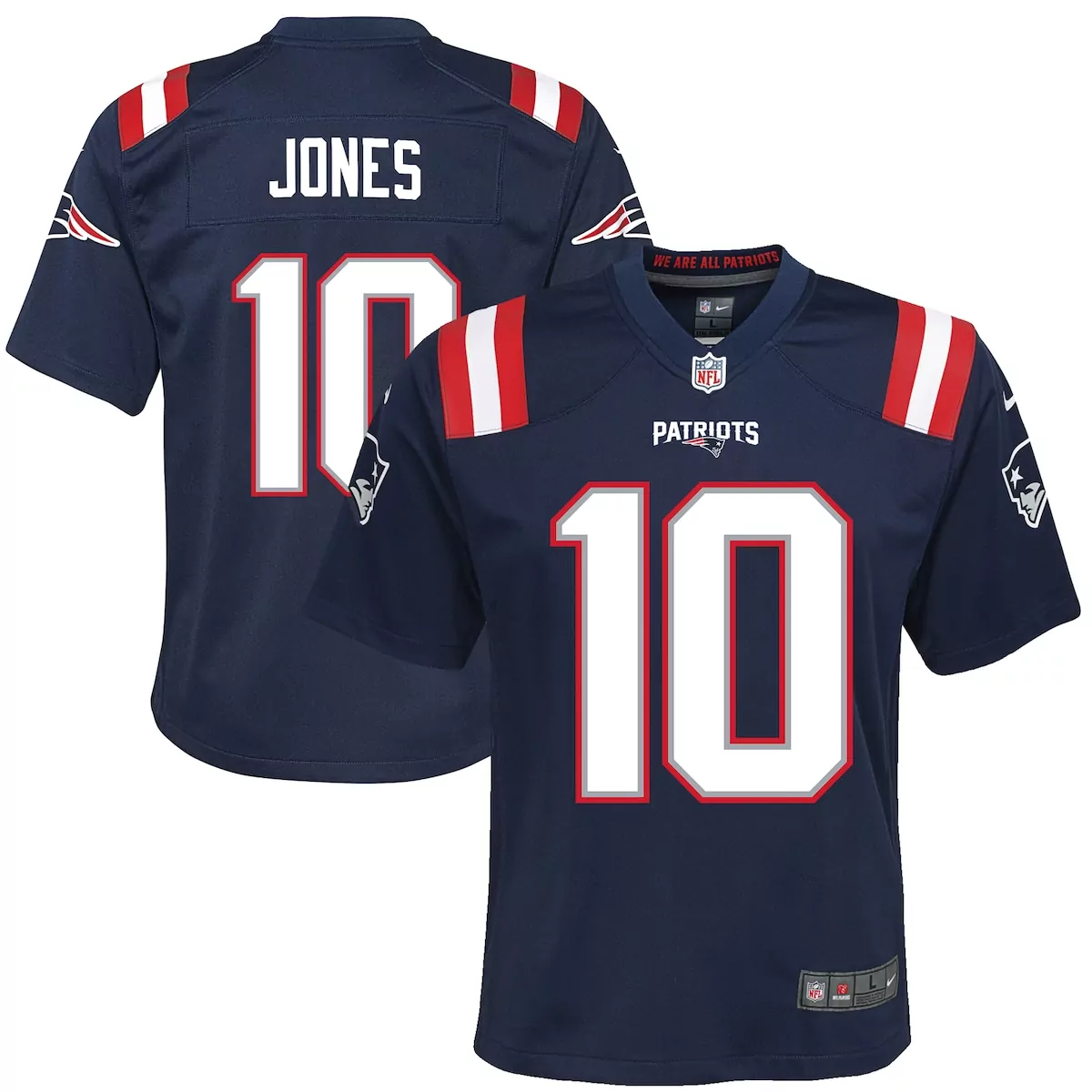 new england patriots mac jones gray atmosphere fashion game jersey qqt