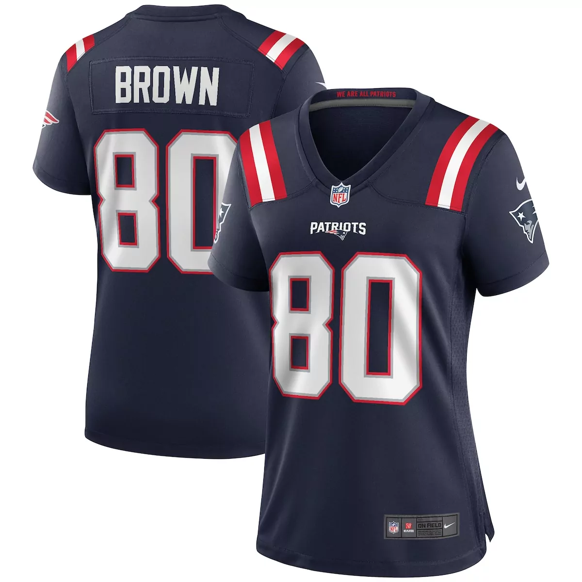 new england patriots troy brown navy game retired player jersey 7j0