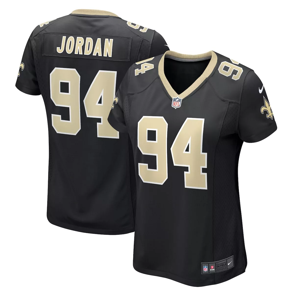 new orleans saints cameron jordan black team game jersey cl2