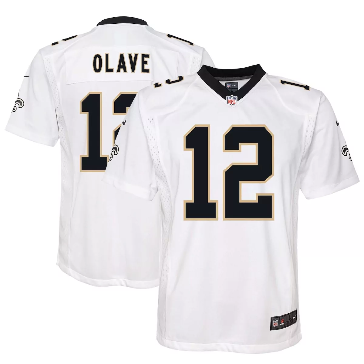 new orleans saints chris olave olive 2025 salute to service limited jersey maz