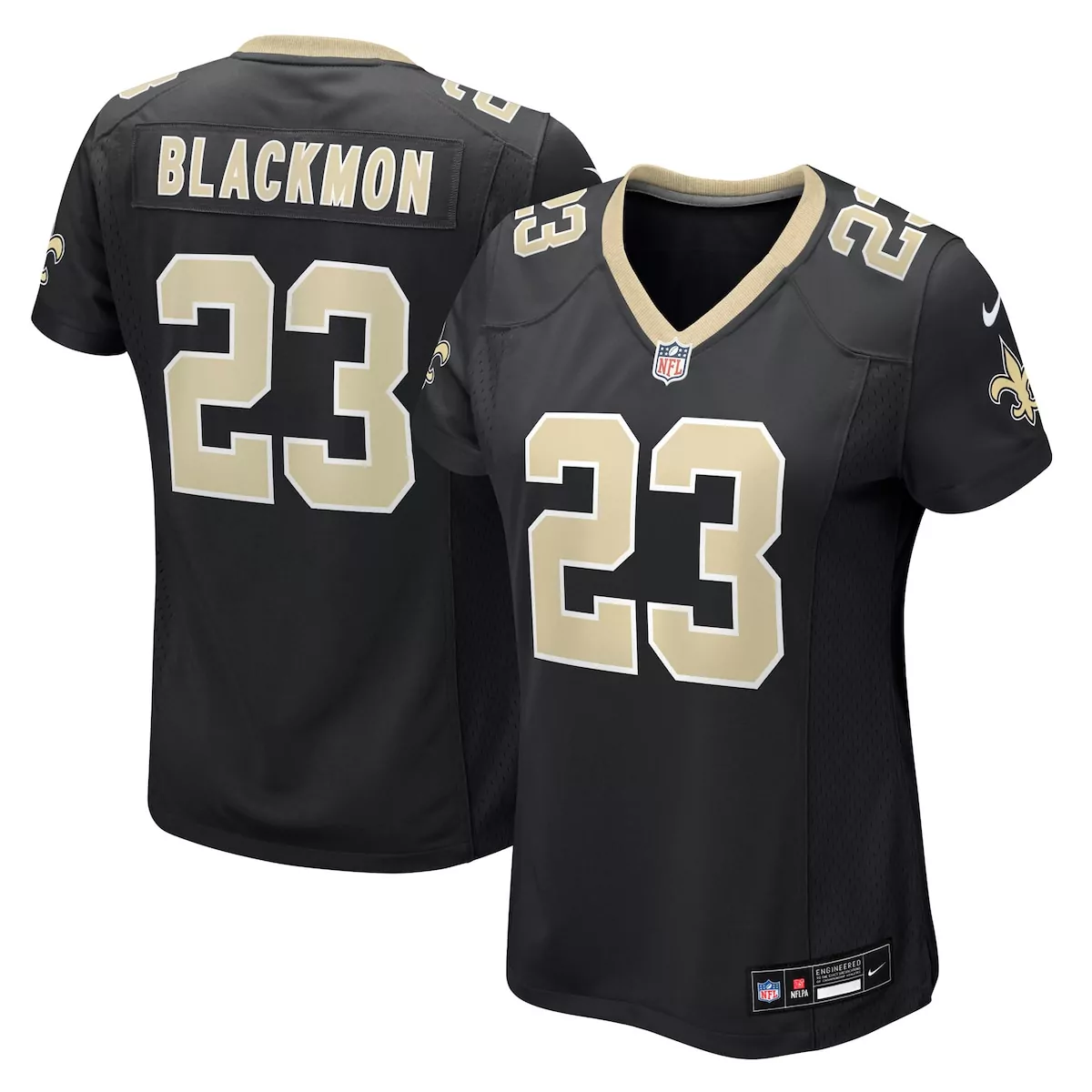 new orleans saints julian blackmon black team game jersey s87