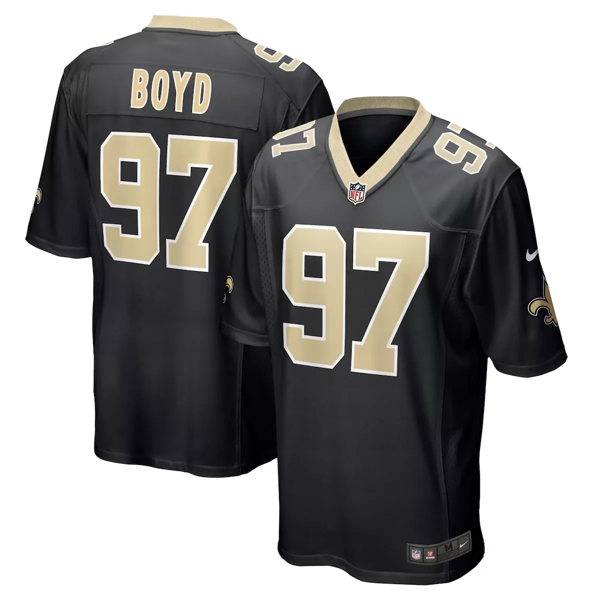 new orleans saints kelvin banks jr black 2025 nfl draft first round pick game jersey